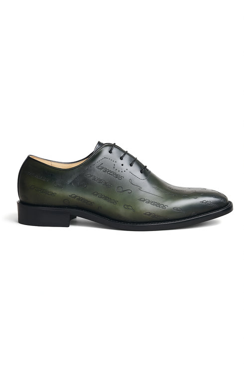 Embossed Wholecut Oxford