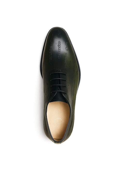 Embossed Wholecut Oxford