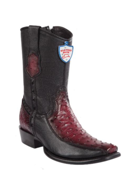 Botas de Avestruz Pata Original Horma Dubai KE-479B0516