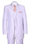 Mens 2 Button Vested Peak Lapel Shiny Sharkskin Suit in White