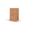 Mens Smooth Ostrich Trifold Wallet in Oryx Tan