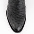 Ferinni Boot - Mens Dress Cowboy Boot - Ferrini Men's Colt Full Quill Ostrich Boots Handcrafted - Black in Black