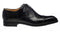 Mens Black Italian Alligator Shoes Ferrini Cap Toe Shoe