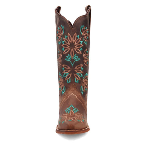 Laredo Filly Tobacco Leather Snip Toe Women Boots