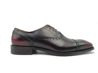 Carrucci Five Eyelets Cap Toe Calfskin Oxford