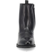 Laredo Fletcher Black Leather Round Toe Boots for Men