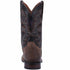 Dan Post Mens Franklin 11 Broad Square Toe Boot Sand and Chocolate Leather Boot
