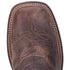 Dan Post Mens Franklin 11 Broad Square Toe Boot Sand and Chocolate Leather Boot