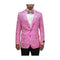 Fuchsia Peak Lapel Alberto Nardoni Paisley Blazer