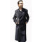 Full Length Overcoat Double Breasted Dress Coat Black Top Coat