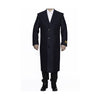 Full Or 3/4 Length Men's 3 Button Heavy Peacoat - Mens Heavy wool topcoat Men's Dress Long Coat Available In 20 Colors
