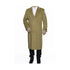 Full Or 3/4 Length Men's 3 Button Heavy Peacoat - Mens Heavy wool topcoat Men's Dress Long Coat Available In 20 Colors