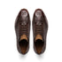 Marco Di Milano Roma Men's Shoes Brown Woven Calfskin / Genuine Caiman Crocodile Fashion Sneaker