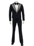 Mens 1920s Style Black and Silver Tail Tuxedo – Classic Aristocratic Look
