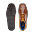 Belvedere Gallardo Men's Shoes Antique Sport Brown Exotic Caiman Crocodile Derby Split-toe Boots