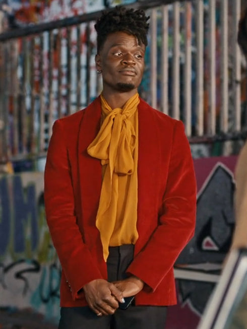 Geek Girl S01 Wilbur Evans Red Blazer