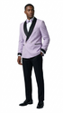 Men's Lavender Double Breasted Shawl Lapel Tuxedo for Wedding & Prom