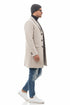 Light Tan Overcoat - Beige Sand Color Light Wool Carcoat