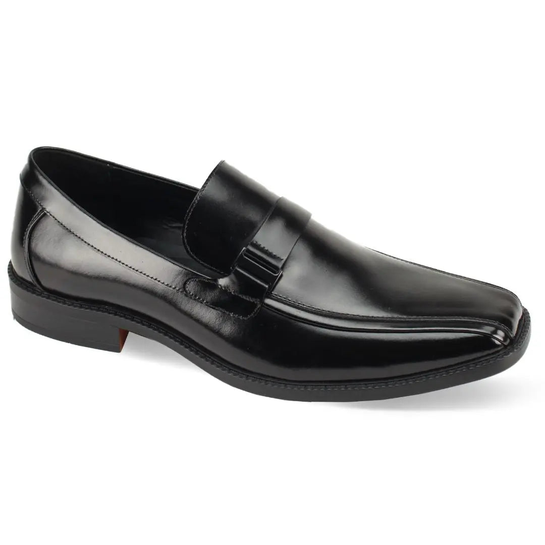 Giorgio Venturi Leather Slip-On Dress Shoes