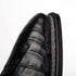 Giovane Fuscus Cap Toe Derby Black Crocodile Shoes By Mezlan Made In Spain Brand