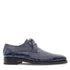 Golfo Plain Toe Crocodile Derby Blue By Mezlan Made In Spain Brand