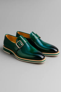 Carrucci Gorgeous Patent Leather Monkstrap Slip on