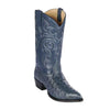 Los Altos Blue Jean J-Toe Genuine Ostrich