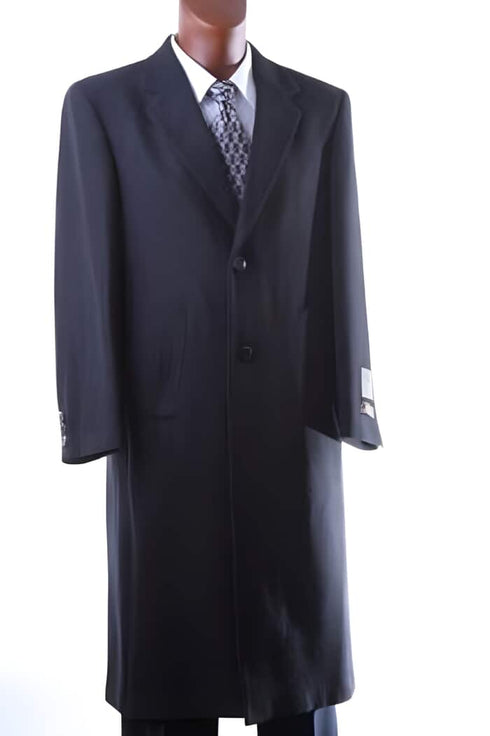 Luxury Wool fabric Hand Reduced Price Ankle length Long men's Dress Topcoat - Winter coat ~ Mens Overcoat