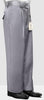 Statement Mens Grey Wool Wide Leg Pants