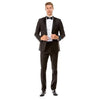 Mens Black Tuxedo 2-PC Hybrid Fit By Sean Alexander