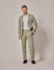 Mens Suit For Beach Wedding - Summer  Slim Suit in Green