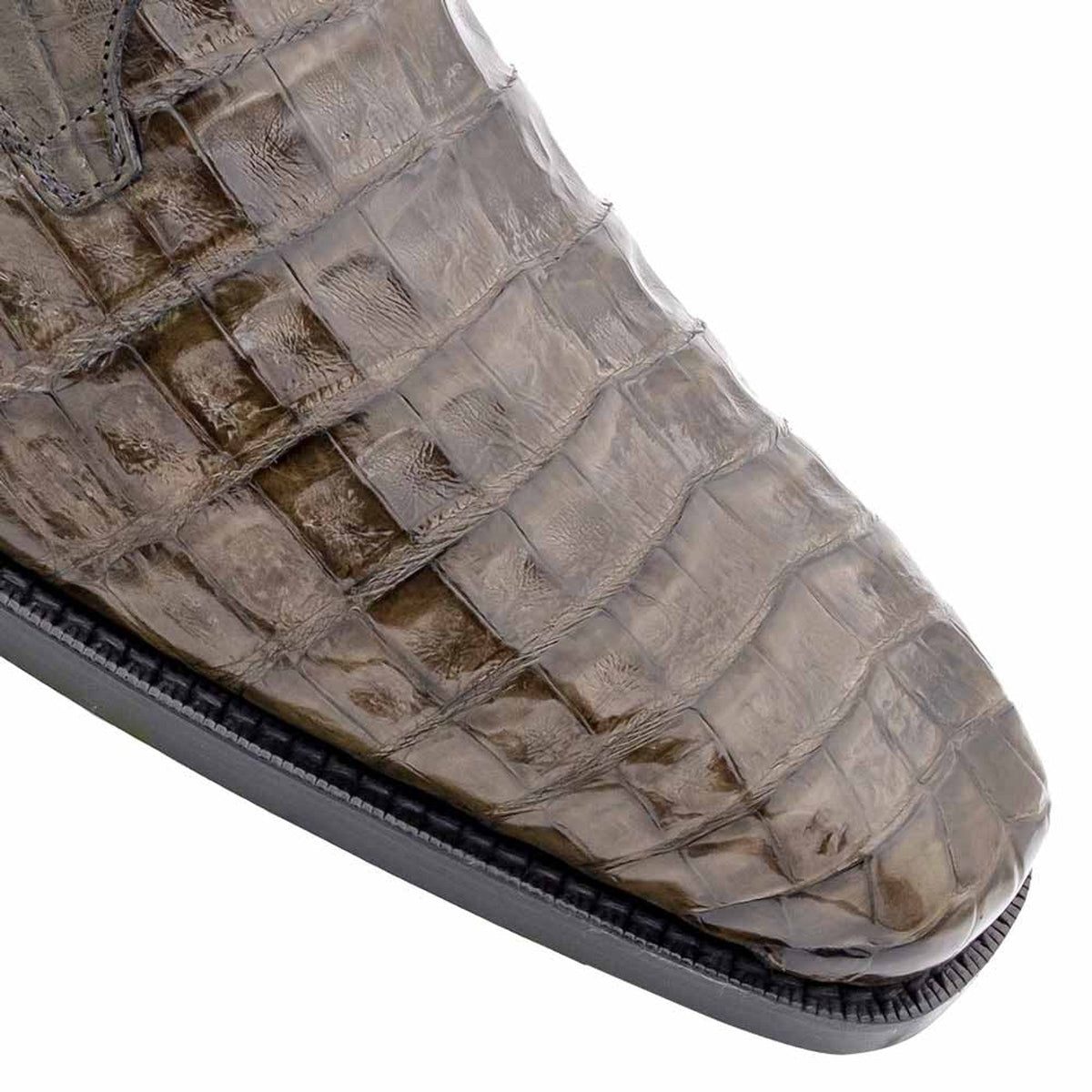 Mezlan Anderson Grey Genuine Crocodile Lace-Up main image 1