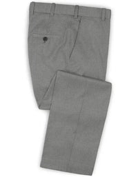 Grey Two Pieces Groomsmen suits Fashion Men Suits with Notched