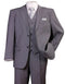 1920s Mens Suit - 1920s Mens Outfit - 1920s costume Bold Pinstripe Suit Grey