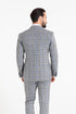 Grey with Blue Plaid by Rossiman