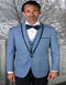 Blue Prom Suit - Blue Homecoming Outfits For Guys Steel Blue