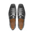 Marco Di Milano Fabro Men's Shoes Gray Exotic Crocodile Horsebit Loafers