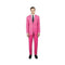 Hot Pink Alberto Nardoni Notch Lapel Classic Fit Suit
