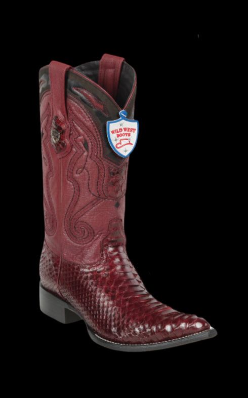 Bota de Pitón Original Horma Punta Aladino Wild West