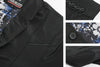 Men's Western Black Blazer Slim Fit Shiny Finish Sport Coat for Weddings, Prom & Formal Events