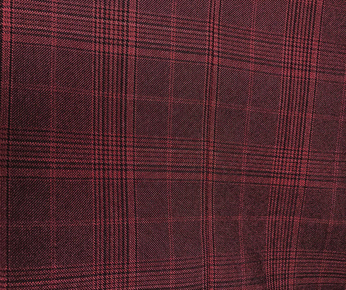 Renaissance Collection - Regular Fit 3 Piece Suit Burgundy