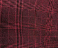 (48R Blazer) Regular Fit Burgundy Blazer