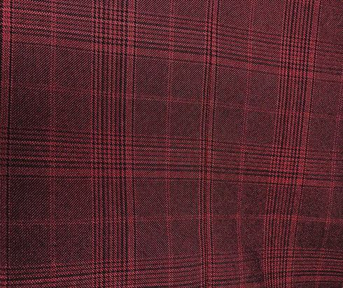 (48R Blazer) Regular Fit Burgundy Blazer