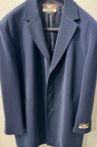 Carmel Zhao Topcoat Navy