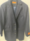 Enzo Topcoat Navy Wool & Cashmere Blend