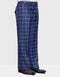 Statement Clothing | Wide Leg Plaid Pants Indigo