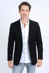 Black Western Sport Coat for Men by Platini – Bold Casual Blazer