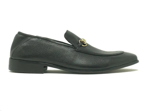 KS525-305 Soft Leather Casual Buckle Loafer/Mule Carrucci