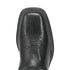 Laredo Kane Black Leather Broad Square Toe Boots for Men