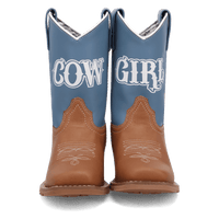 Laredo Little Cowgirl Man Made Boot - Luxury Cowboy Shoe